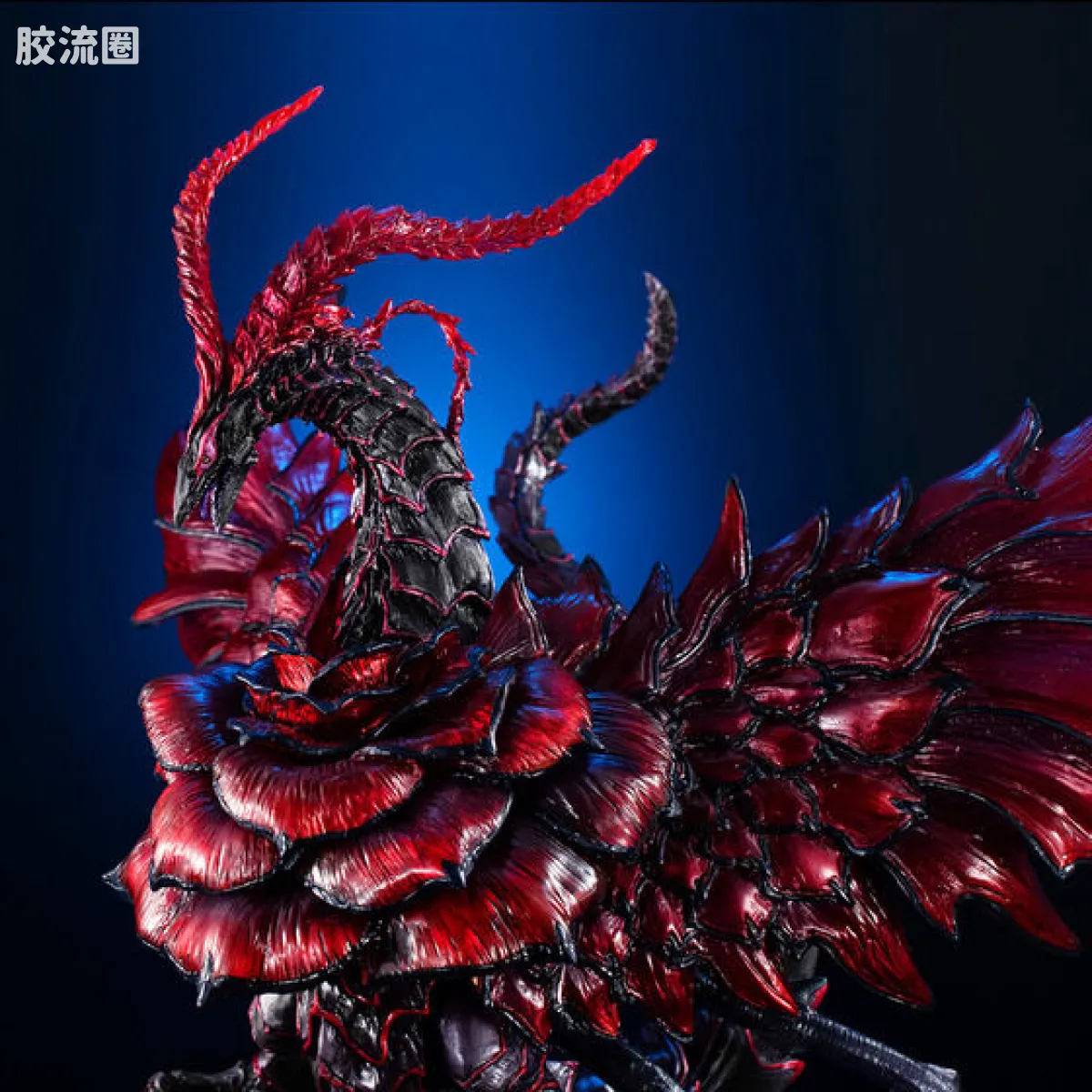 Mega House 手办系列 Art Works Monsters(A.W.M或称AWM) 黑蔷薇龙 - 图片